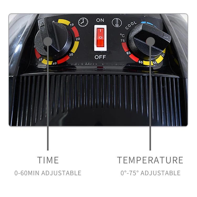 Portable Standing Hood Hair Dryer Machine Used in Hair Salon Hairdresser