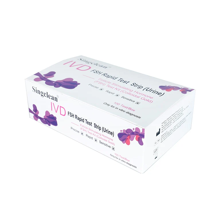 Hot Sale CE Approved Singclean Follicle-Stimulating Hormone (FSH) Test