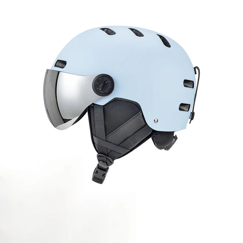 Оптовая продажа индивидуальный логотип профессиональный лыжный спорт сноуборд теплый и дышащий шлем для взрослых