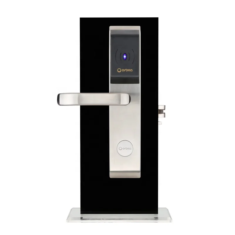 Orbita Guangdong Hot Selling Electronic Hotel Smart Waterproof Electronic Door Lock with Key and Card
