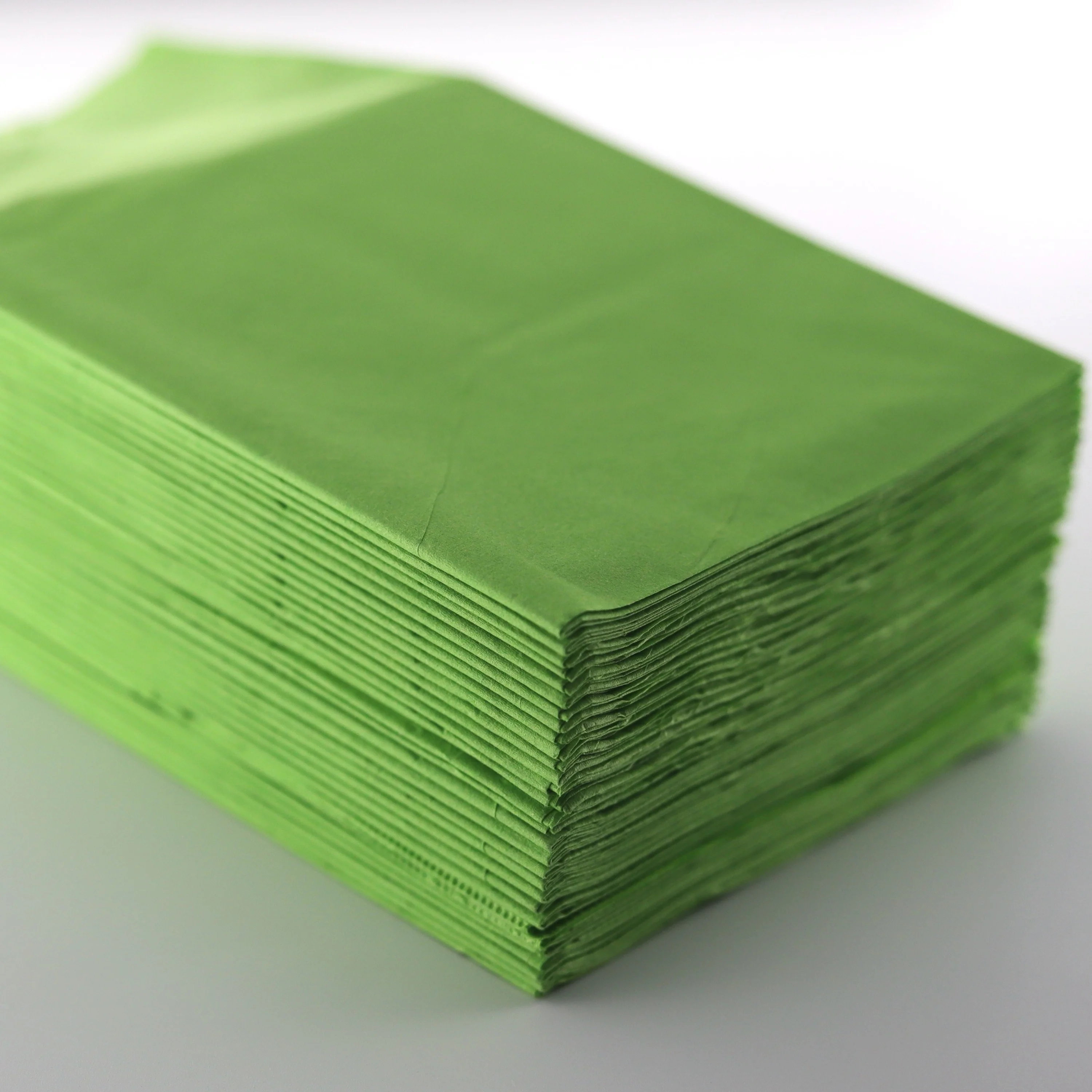 2ply 42x40 cm Premium Quality Luxury Paper Napkins 1/8 Fold For Hotel Restaurant Cutlery pocket paper Napkins natural wood pulp