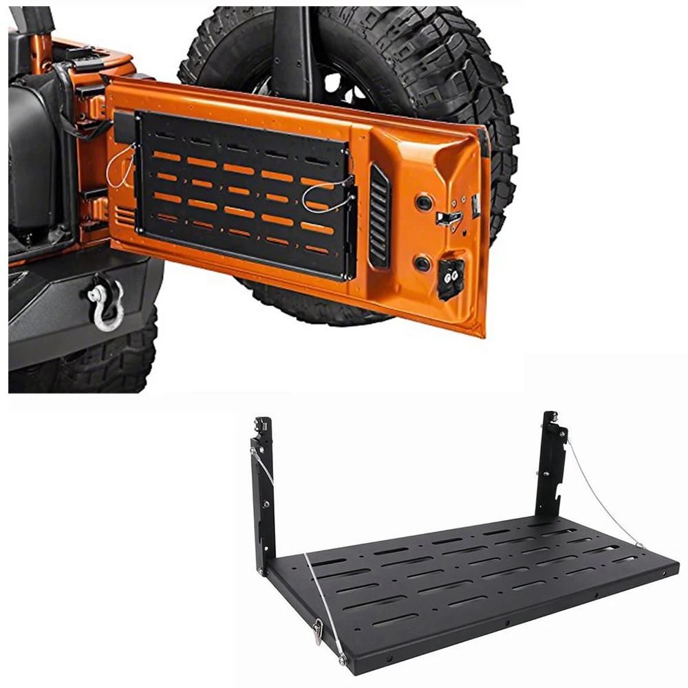 JP16 ODM High Performance Off-road Parts Transformers Folding Tray Tailgate Table for Wrangler JL