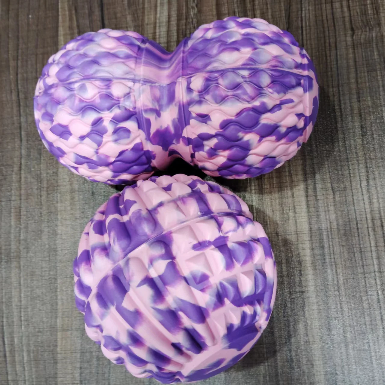 FITNESS Peanut Massage Ball Double Lacrosse Massage Ball & Mobility Ball Deep Tissue Massage Tool for Muscle Relaxer