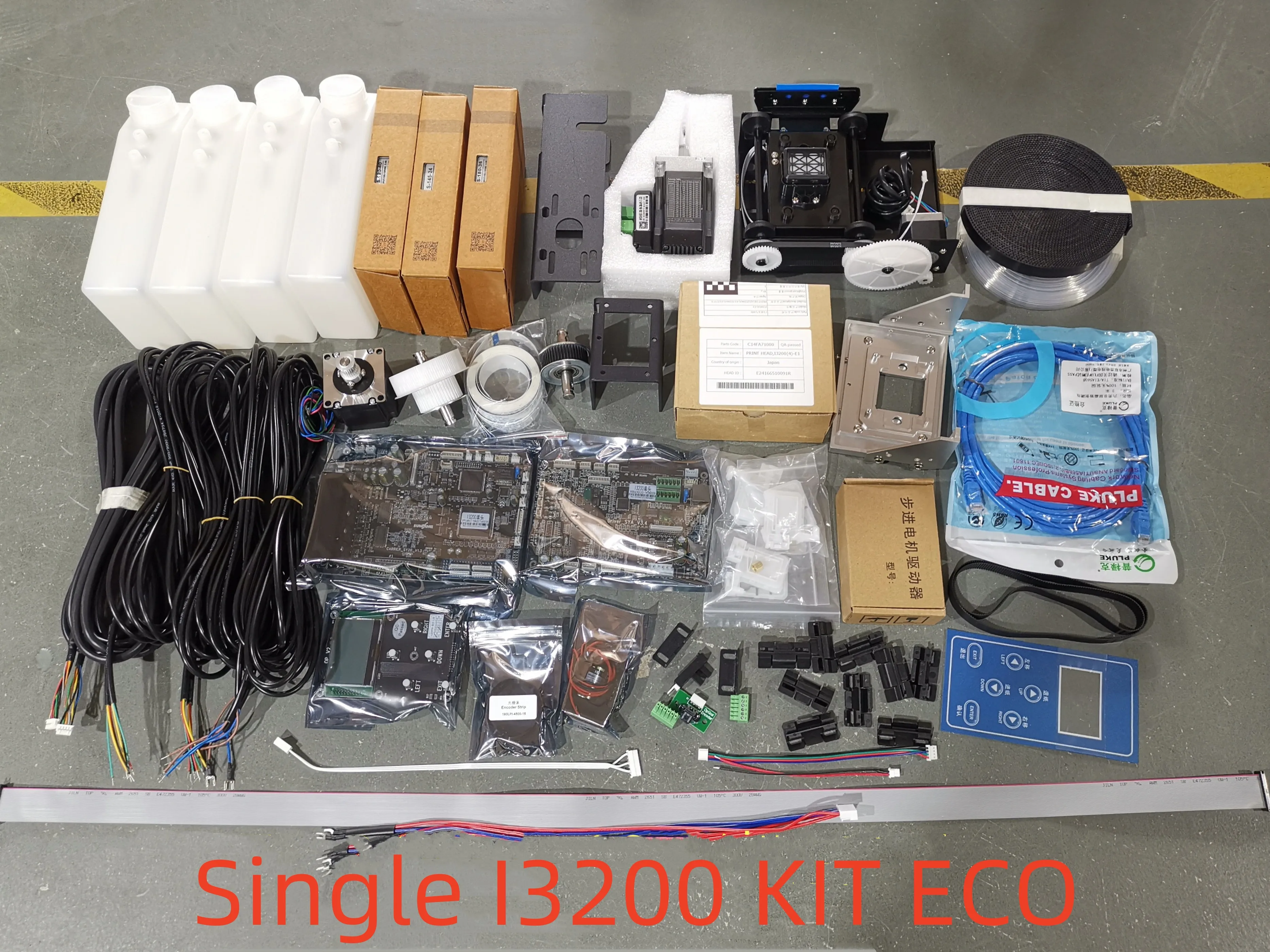 updating single XP600 circuit board guangzhou senyang eco solvent printer UV LED flatbed printer