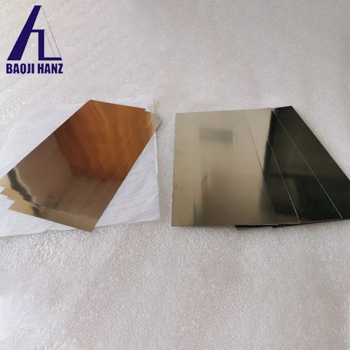 Лист из чистого вольфрама ASTMB760 толщиной 0,5 мм и 1 мм для промышленности