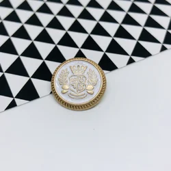 Оптовая продажа с фабрики, высокое качество, изготовленный на заказ, фирменный логотип, металлический хвостовик, кнопка для шитья, золото, металл, цинковый сплав, хвостовик, кнопки для пальто