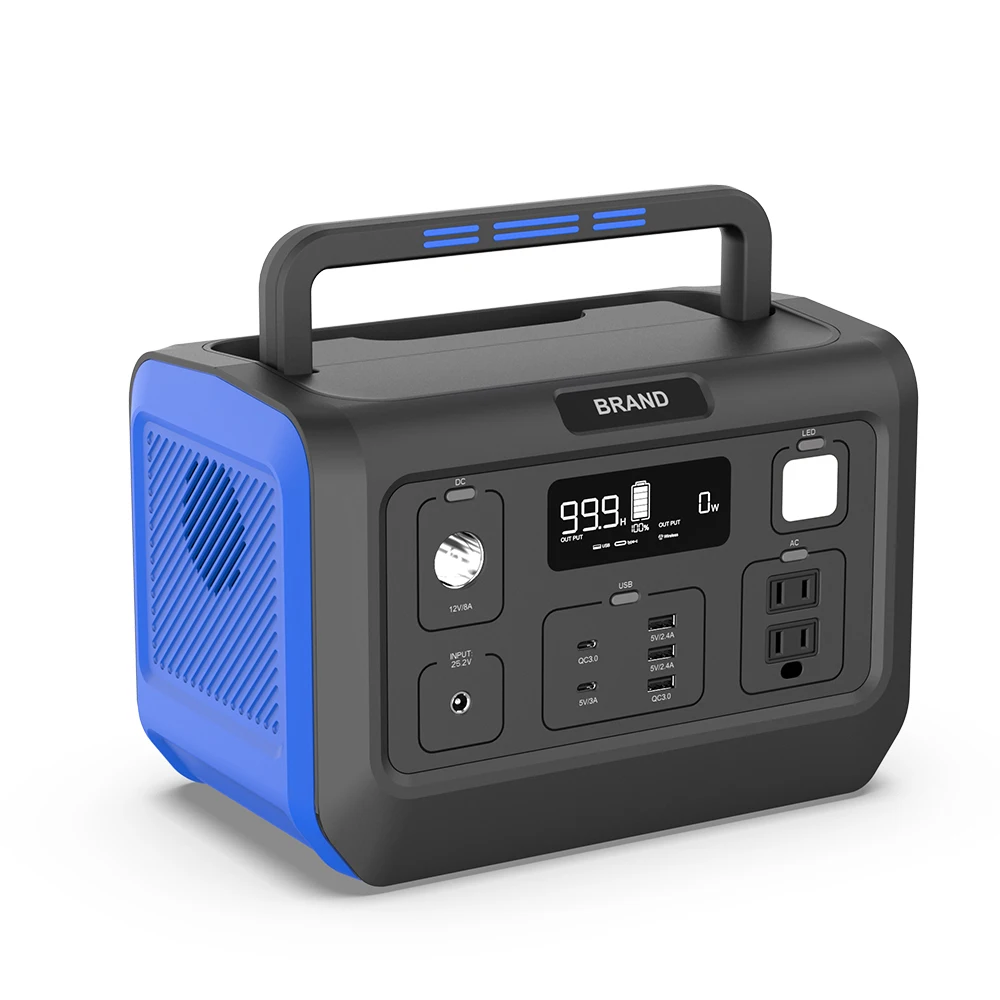 
110v 220v 3.7v 135000mah Usb Type C Dc Ac Output Portable Lithium Power Station Emergency System 