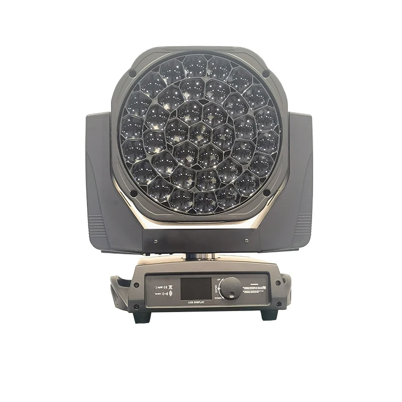 Bee Eyes 37x40W DMX 37*40W RGBW 4in1 Zoom LED Wash Moving Head Light For Disco Bar Nightclub