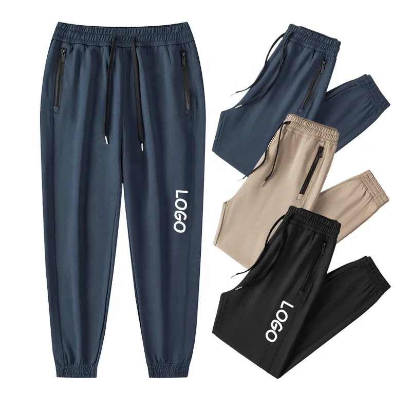 OEM ODM  Hight Quality Fitness Jogging Gym Stacked Sweat Pants Streetwear Blank Men Sweatpants Joggers Sweatpants Sports Pants