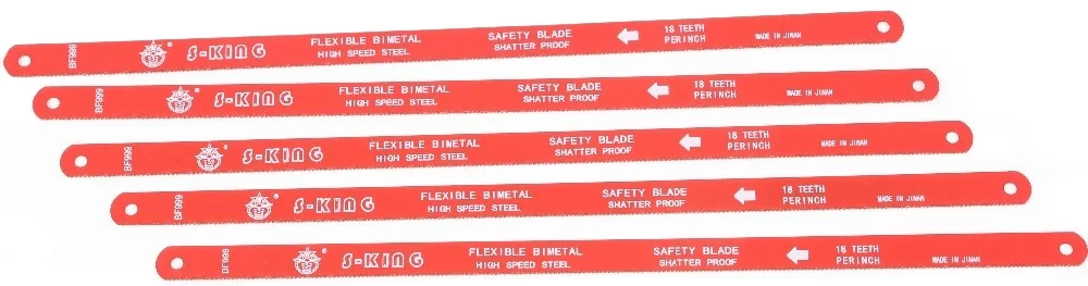 High Quality Alloy Steel High Speed 300x12.5mmx18T BI-metal Hacksaw Blade for Cutting Stainless Steel