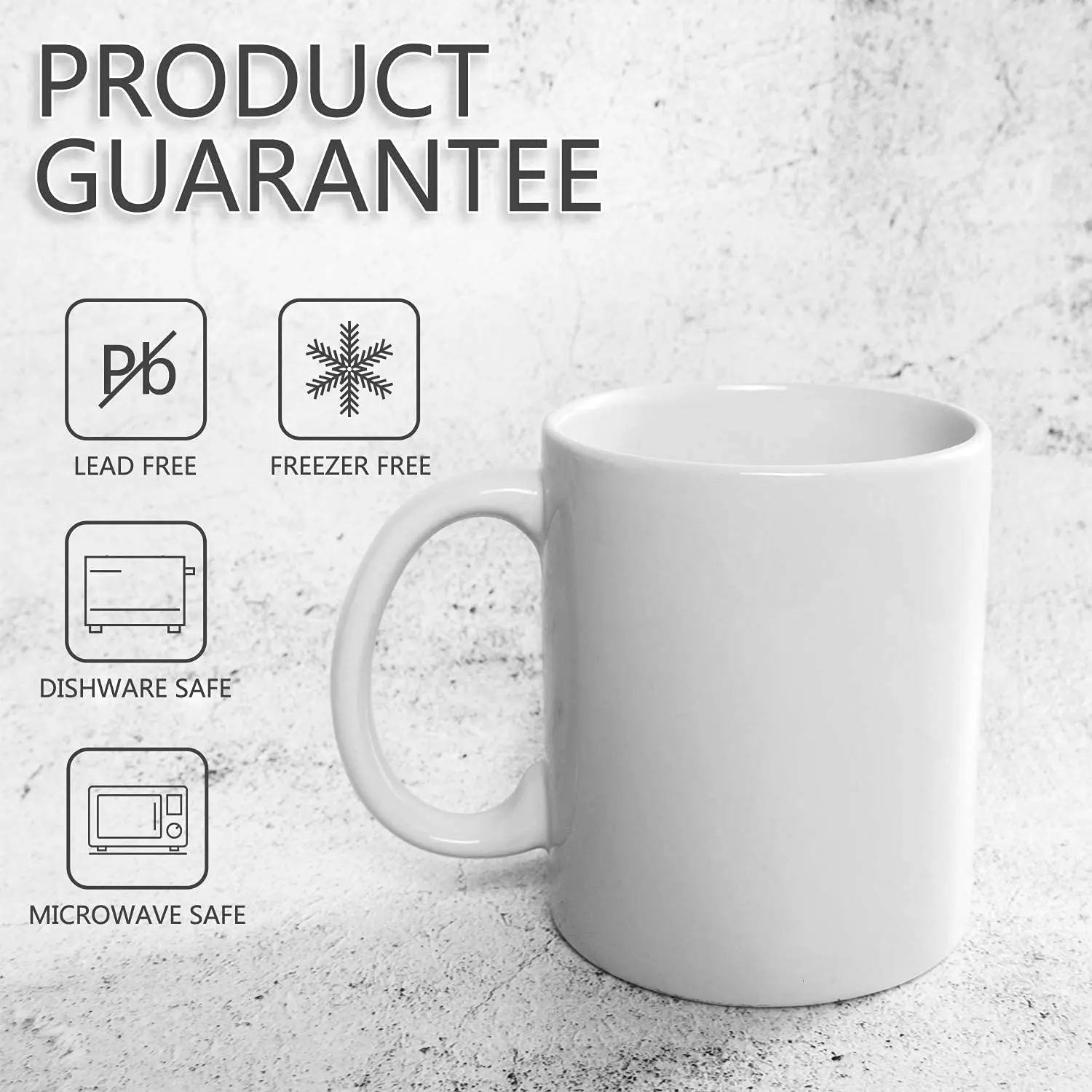 11oz Blank Sublimation Mug Color Glaze Cup Ceramic Mug For Printing on Coffee Mug Cup Printing
