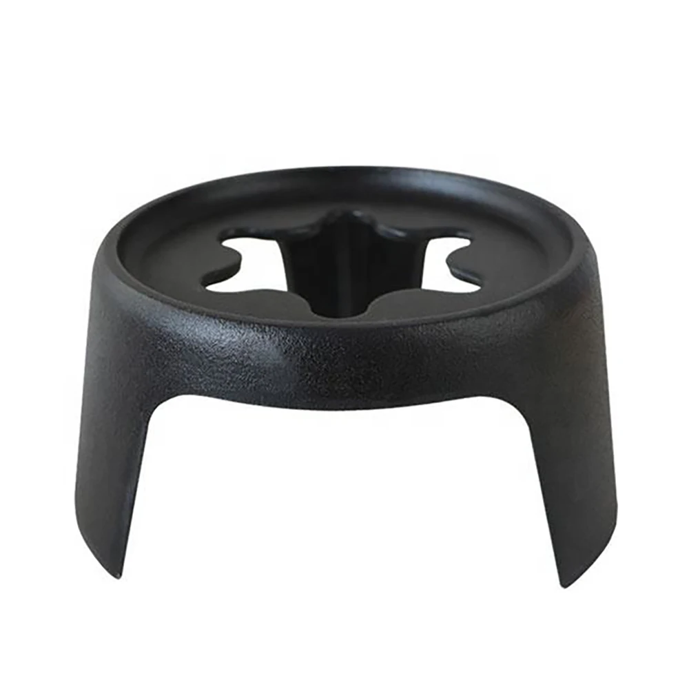 Non Stick Cast Iron Cookware OEM Cheese Mini Chocolate Fondue Warmer Set With 6 Forks