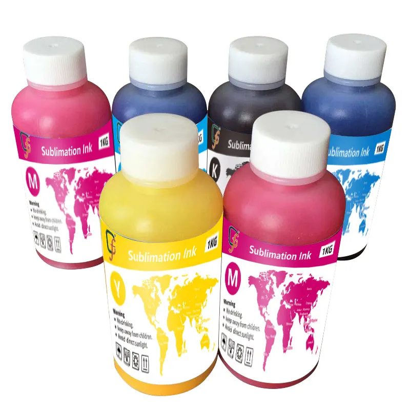 Струйные чернила цветные чернила CMYK 4 вида цветов цифровой текстильный принтер лазерный чернила
