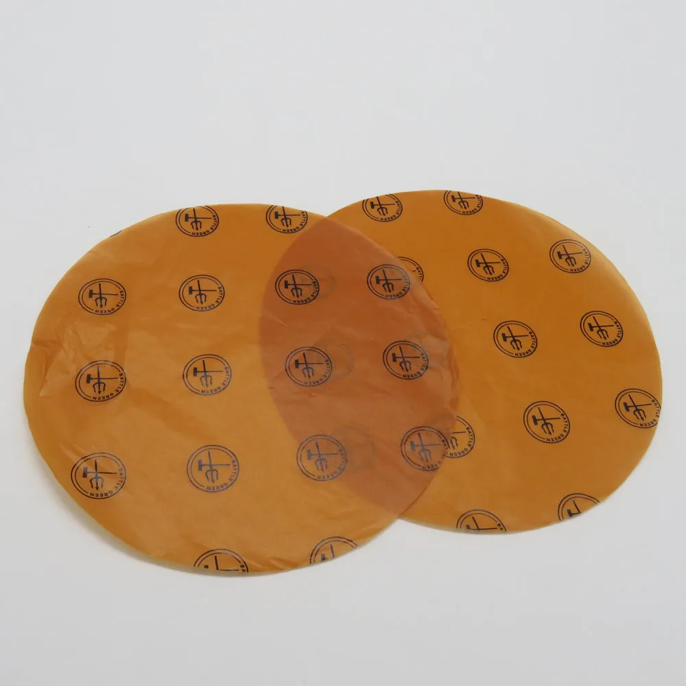 custom logo printing greaseproof resistant wax paper for soap packaging wrapper