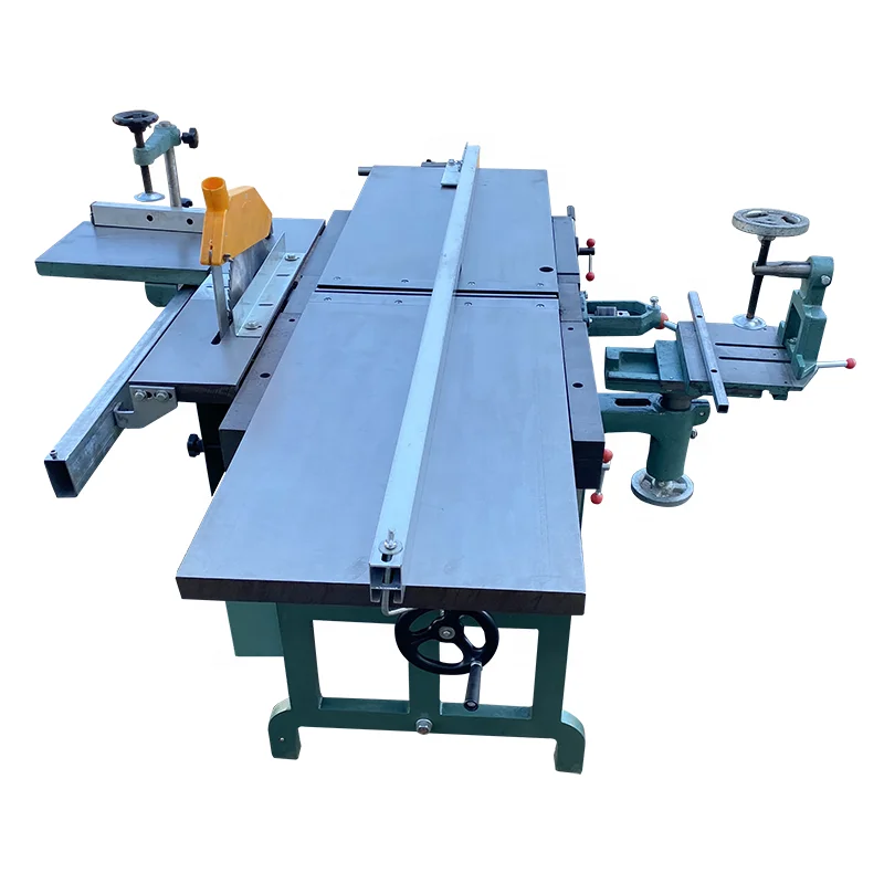 Professional woodworking combination machine saw and planer combined wood planer