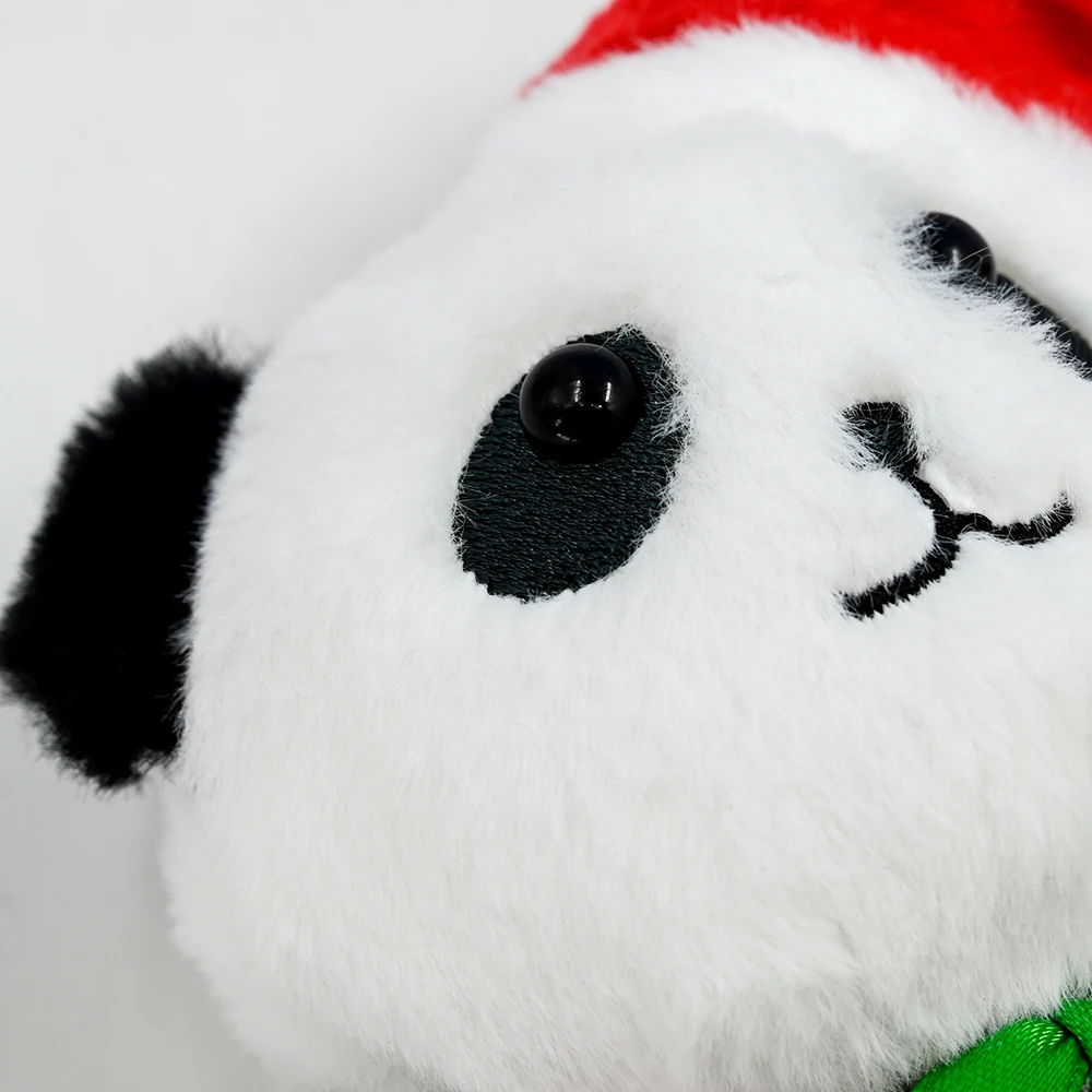 Custom Plushies Manufacturer Cute Small Plushie Doll Custom Christmas Panda Plush Soft Toy For Baby