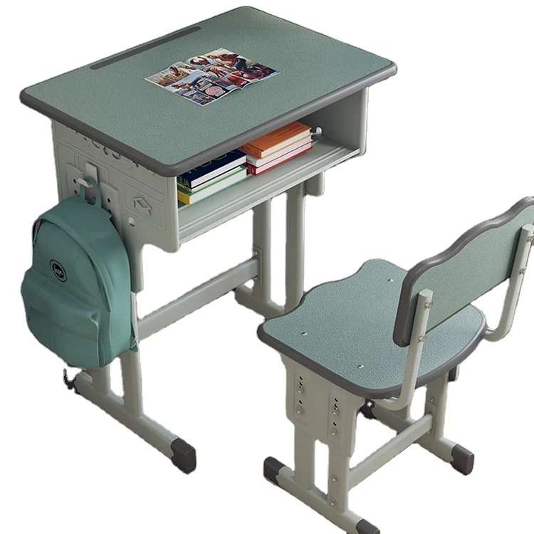 2022 comfortable school desk and chair fashion children school desk and chair