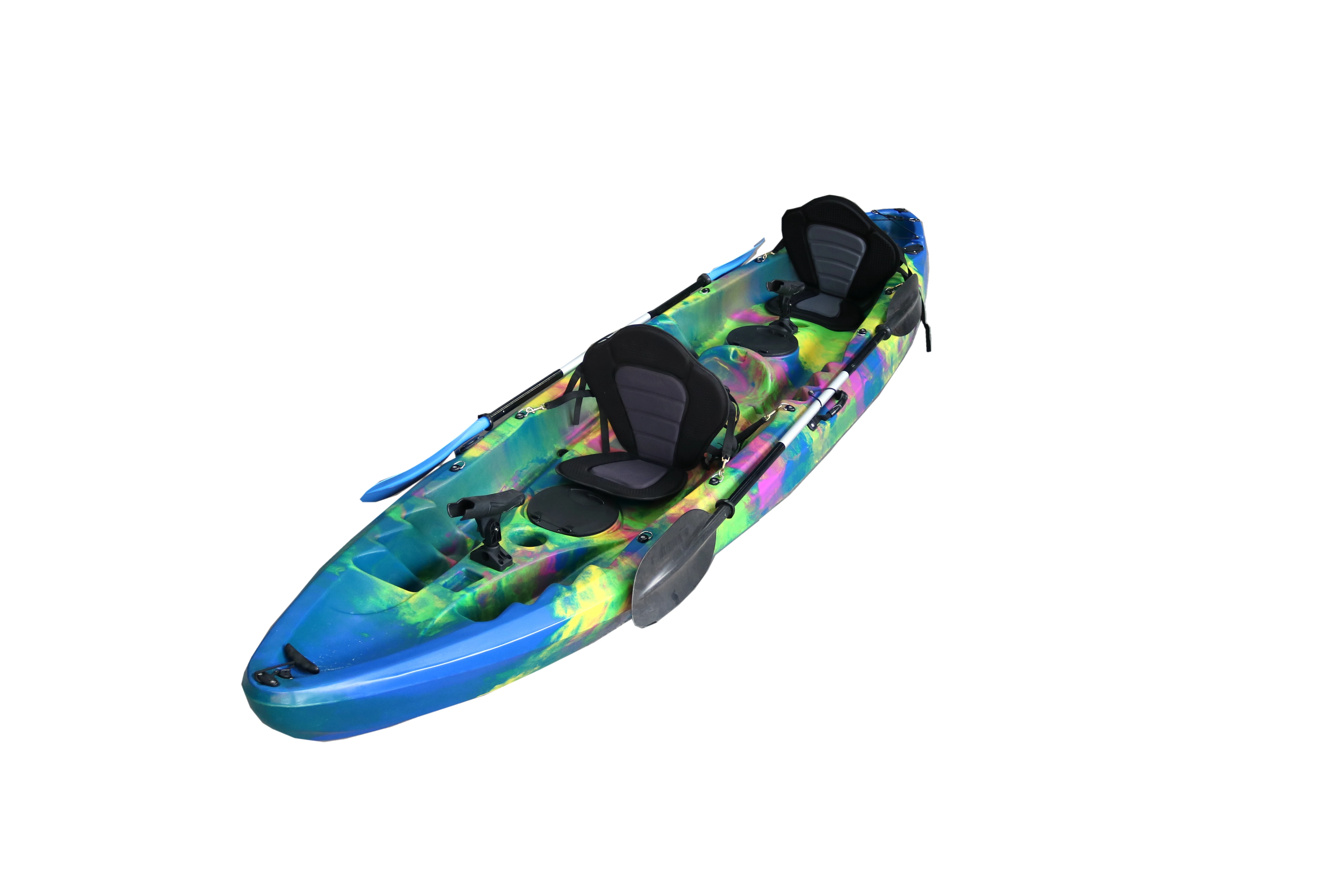 2+1 Good after-sales service fishing ocean kayak, kayak model for sale