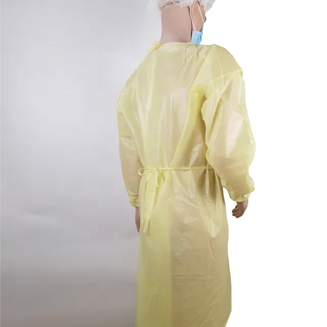 2021 Factory Hot Sale Waterproof level 2 non-sterilization Disposable Gwon for cleaning use