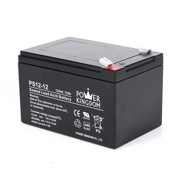 Maintenance free battery Sealed Lead acid AGM VRLA Battery 12ah 12v for Storage UPS