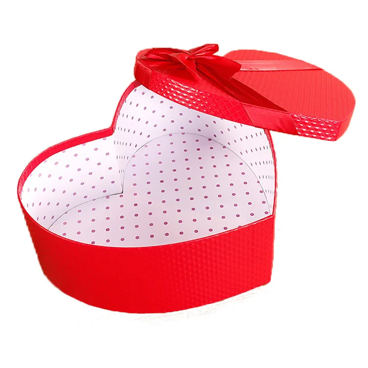 Wedding Gifts Candy Chocolate Packaging Customized Valentines Day Christmas Gift Box Heart Shape
