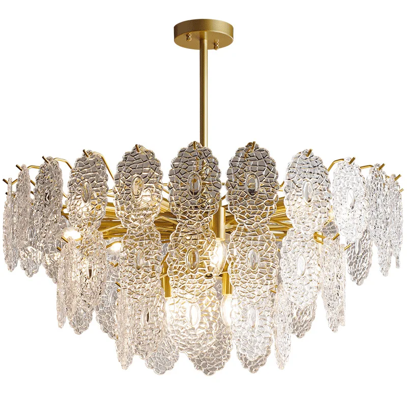 Best Quality Enjoyable Modern Chandelier Glass Lighting Home Hotel Decor Fancy Pendant Luxury Light Fixture