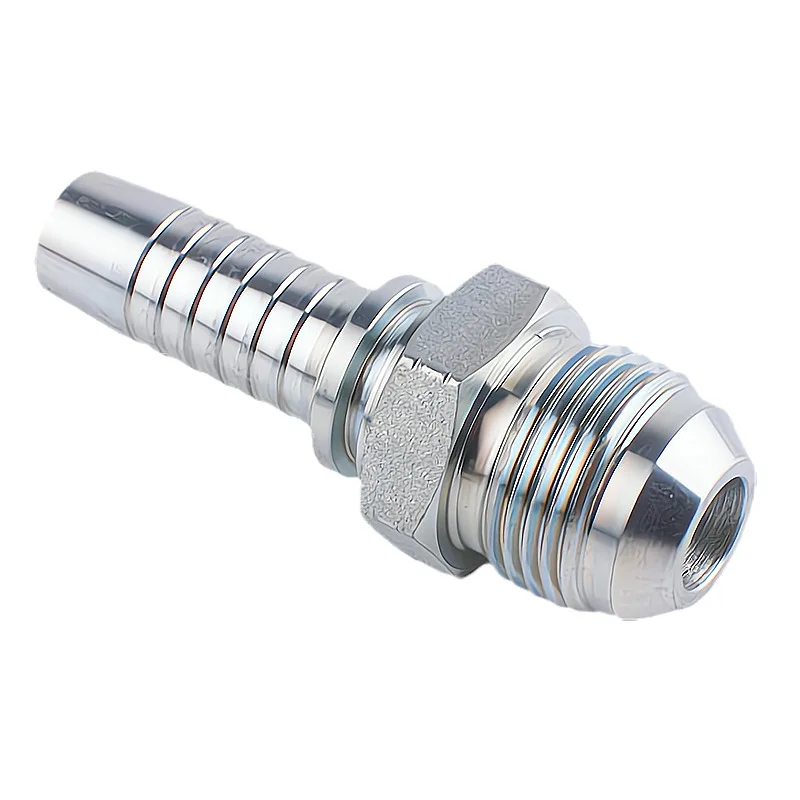 Jic /Bsp/Bspt/Npt/Metric/Orfs/Sae 15618 цельный интегрированный бесштепсельный Соединительный поворотный многоразовый гидравлический шланг