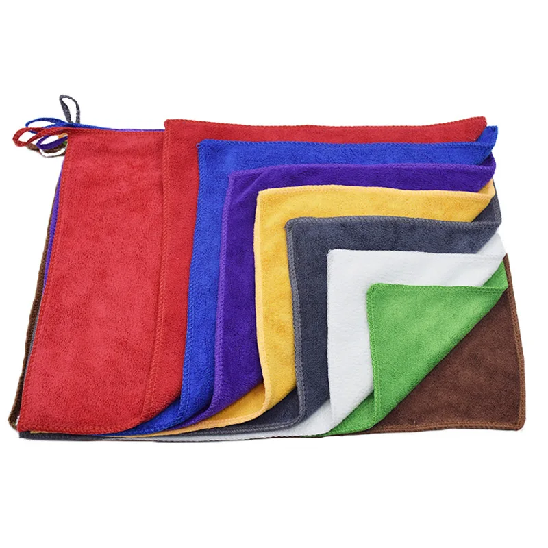 Быстросохнущее полотенце из микрофибры для чистки автомобиля, большое толстое полотенце для чистки и сушки, полотенце для мытья автомобиля