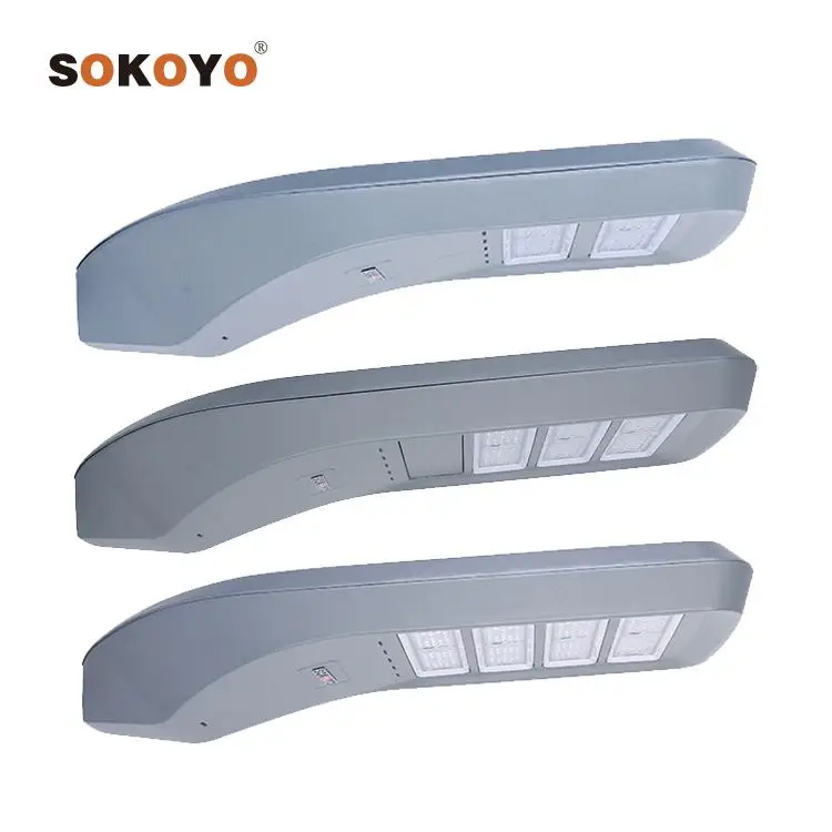 SOKOYO Waterproof Energy Powered Ip66 Streetlight 80W 100W 120W 150W Outdoor Panel Split Led Solar Street Light