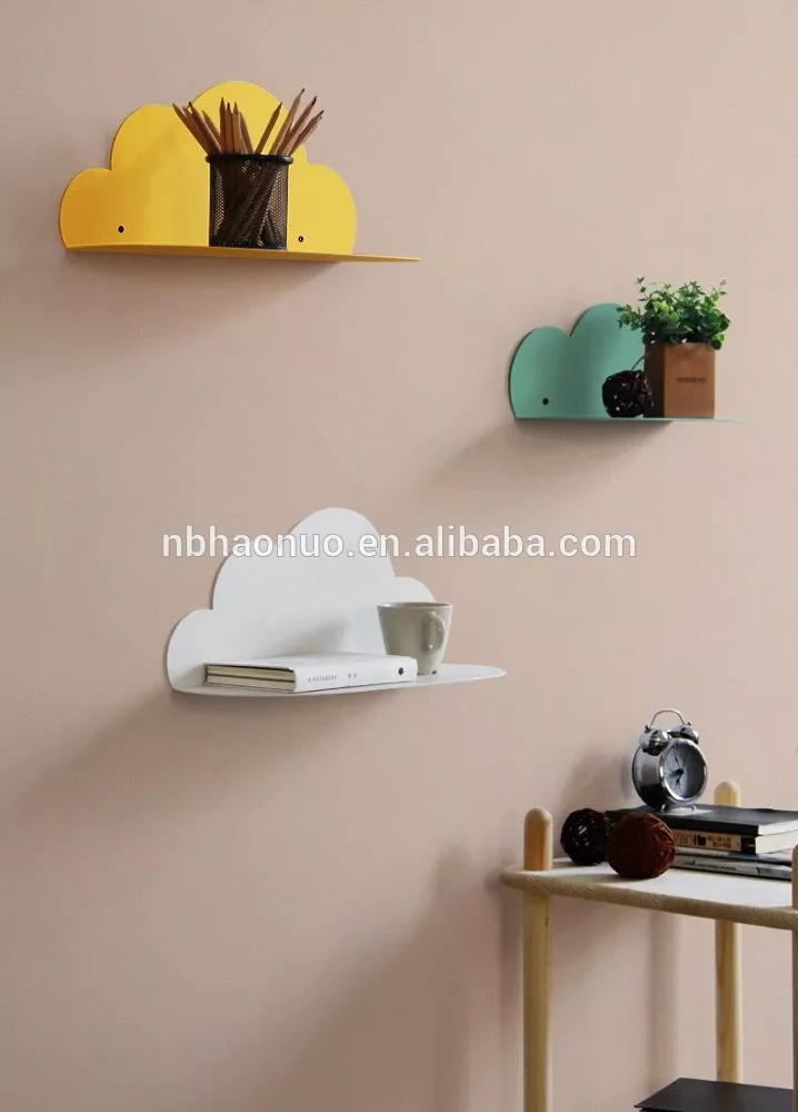 Home Decoration Modern Cloud Shape Wall Hanging Shelf