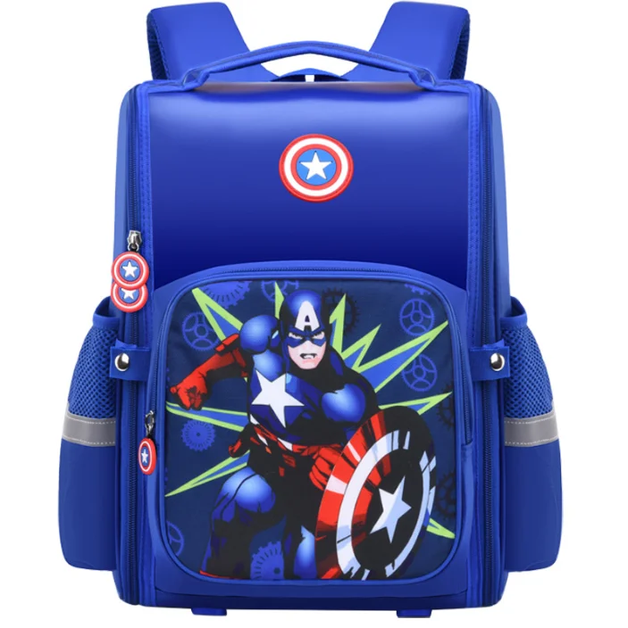 New primary school students cartoon schoolbag boys backpack bag