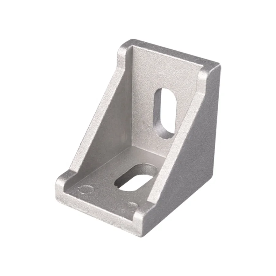 Langle LE-JJ Connector Corner Joint for Aluminium Profiles Accessories Aluminium 60 Degree Angle Bracket 4040 Triangle Bracket