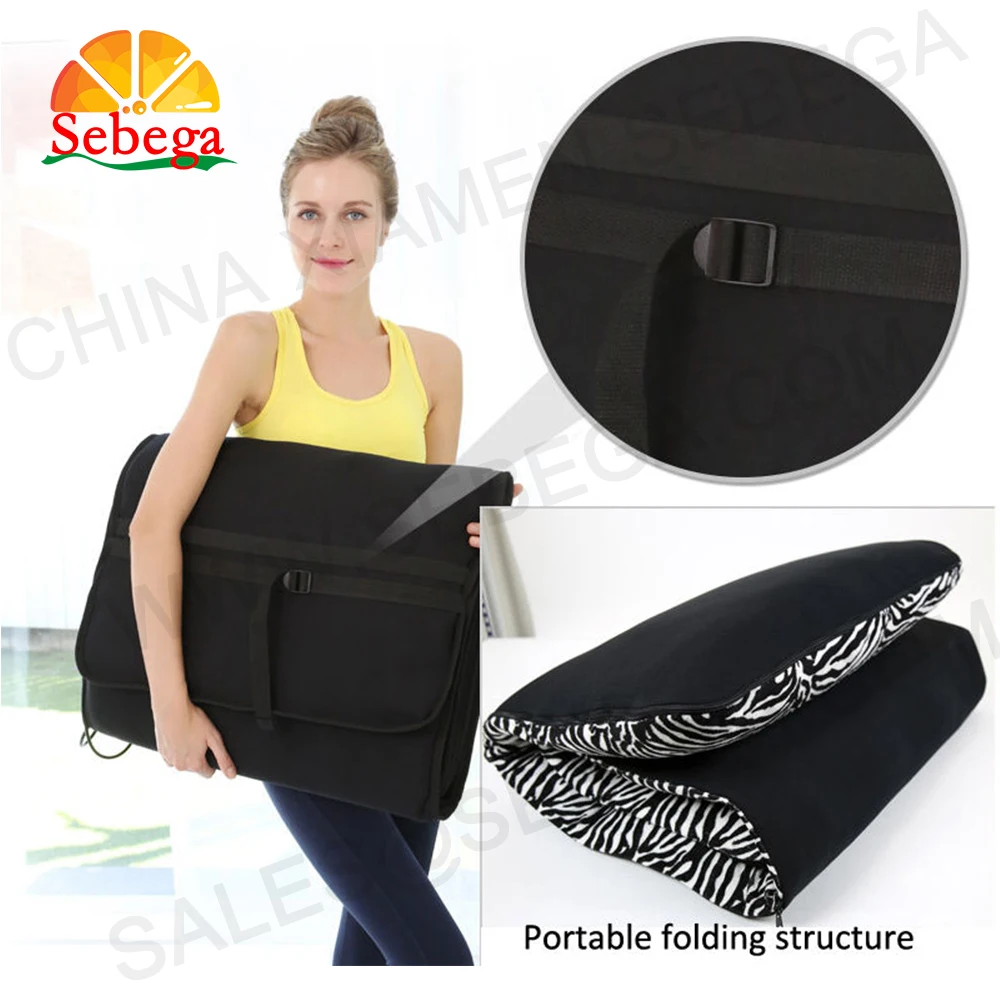 High quality good price full body electric massage mattress vibration shiatsu roller massage mat