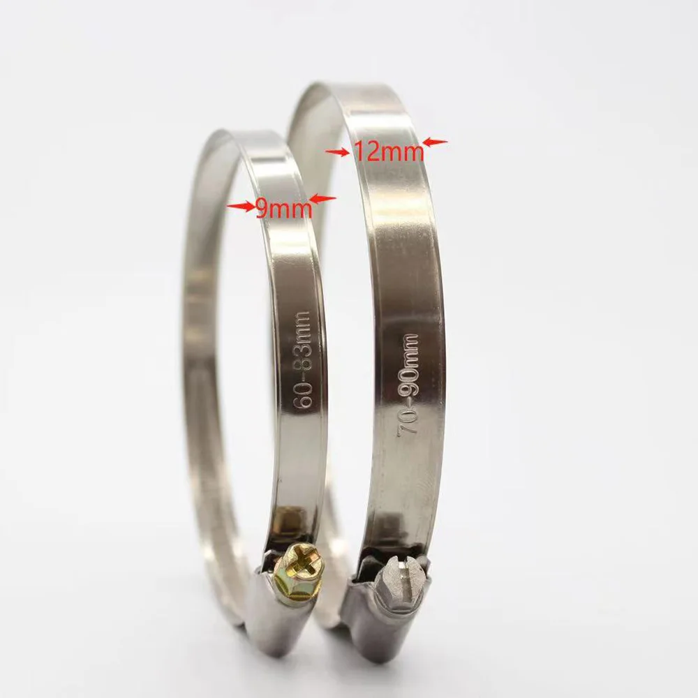 high quality 201 304  Stainless Steel German Type Adjustable Hose Clamp Hoop