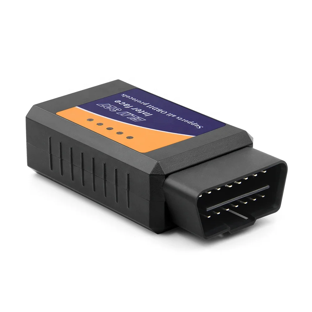 Оригинальный адаптер сканера ELM327 для проверки двигателя Obd2 считывания кода