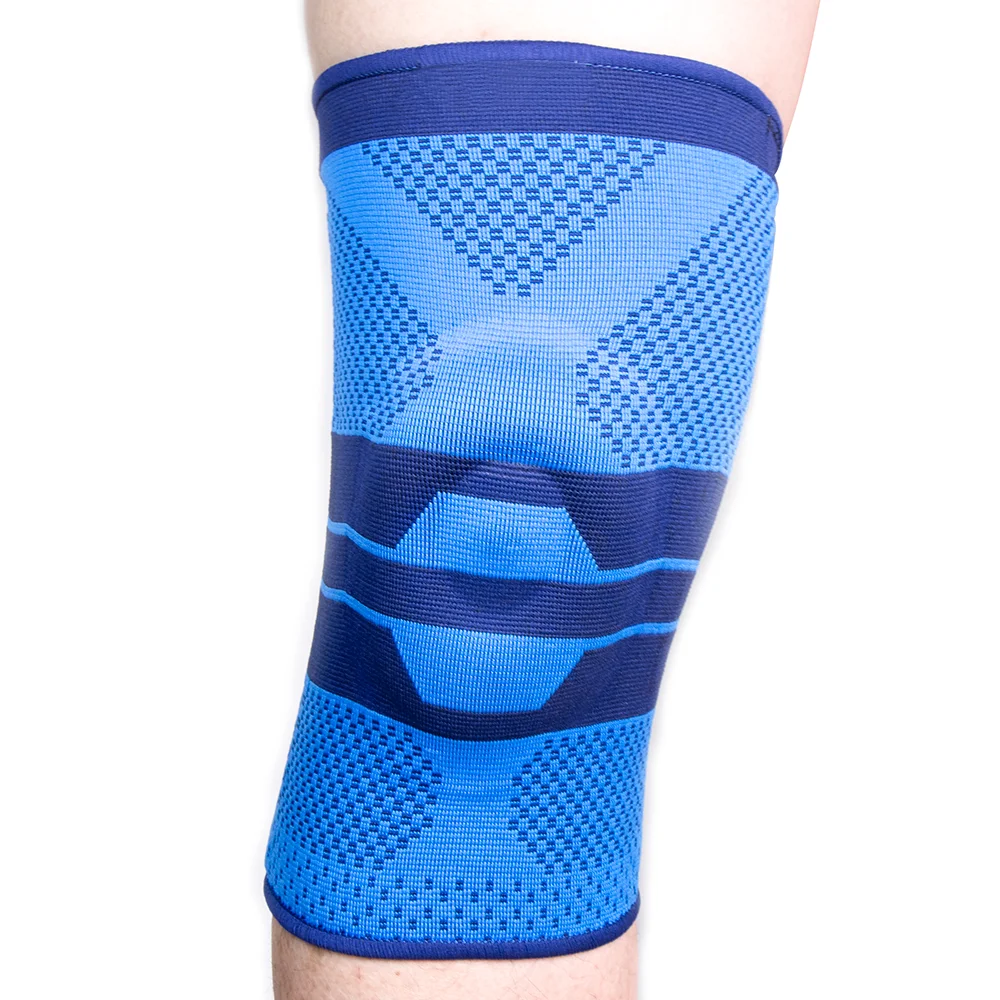 High quality compression leg sleeve support knee cap for knee pain relief