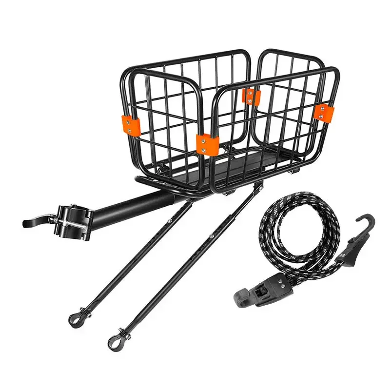 Bike rack cart basket mountain bike back seat with basket ride aluminum alloy rack line equipment