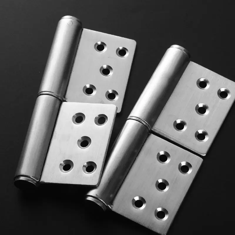 Multi-Scenario Application Glass Door Hinges Anti-Corrosion Stainless Steel Door Hinge Flexible Rotation Wooden Door Hinge