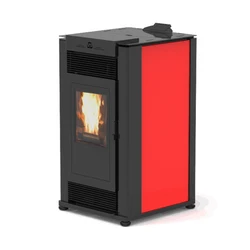 14Kw Pellet Stove With Advanced Control System Efficient Heating Pellet Stove Wood Burning Stove With Remote Control