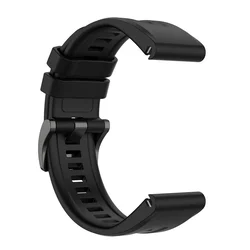 Quick Release Rubber Strap Smart Watch Wristband Silicone Watch Bands For Garmin Fenix5 5S 5X 6X 7X Watchband