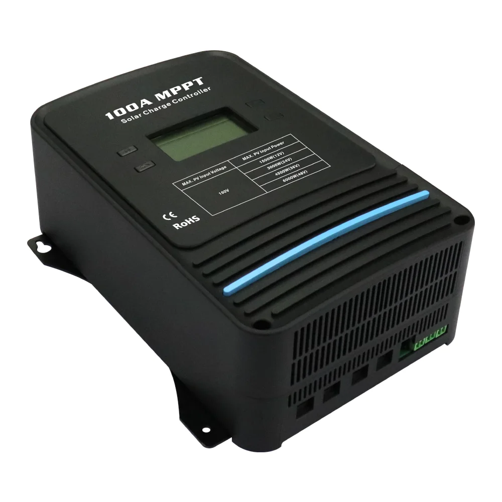 Solar controller 12v 24v 48v 60A 80A 100A 120A LCD Display Solar Power System controller PWM Mppt Charge Controller