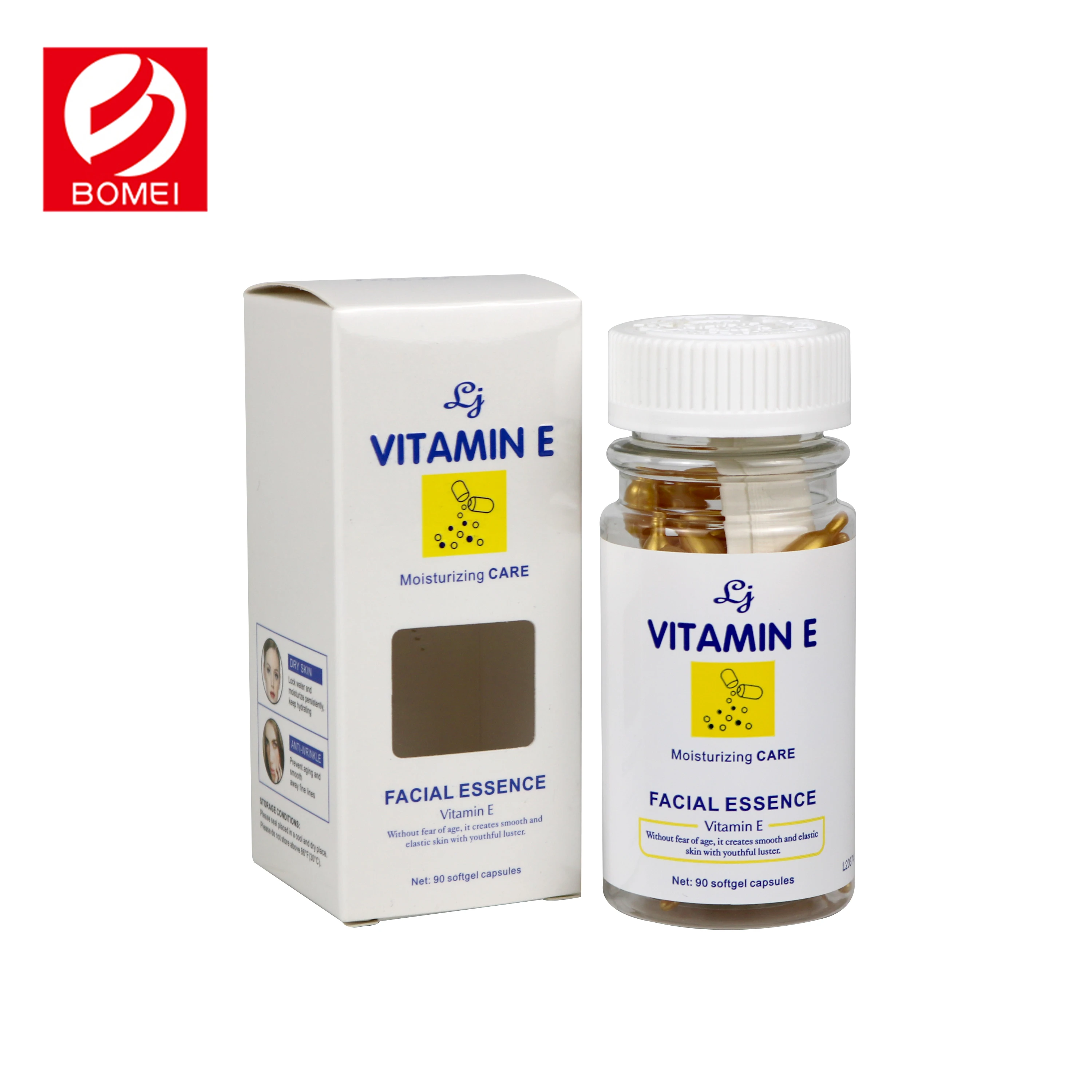 Hot Selling Vitamin e Hair Product And Facial Product And Body Product Set