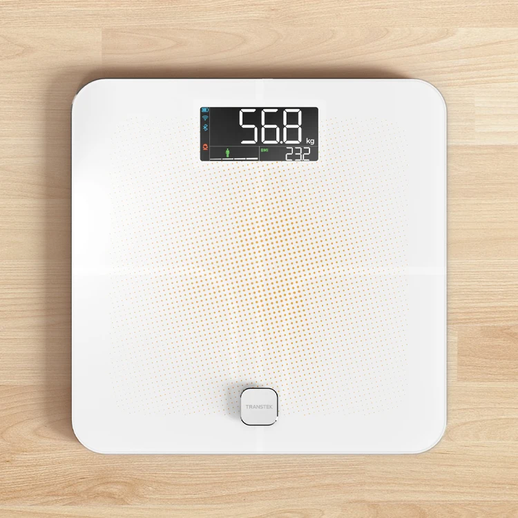 TRANSTEK Quality Bluetooth Body Fat Analyzer Scale Electronic BMI Scale for Body Fat Water Weigning Scale Bascular Digital Peso