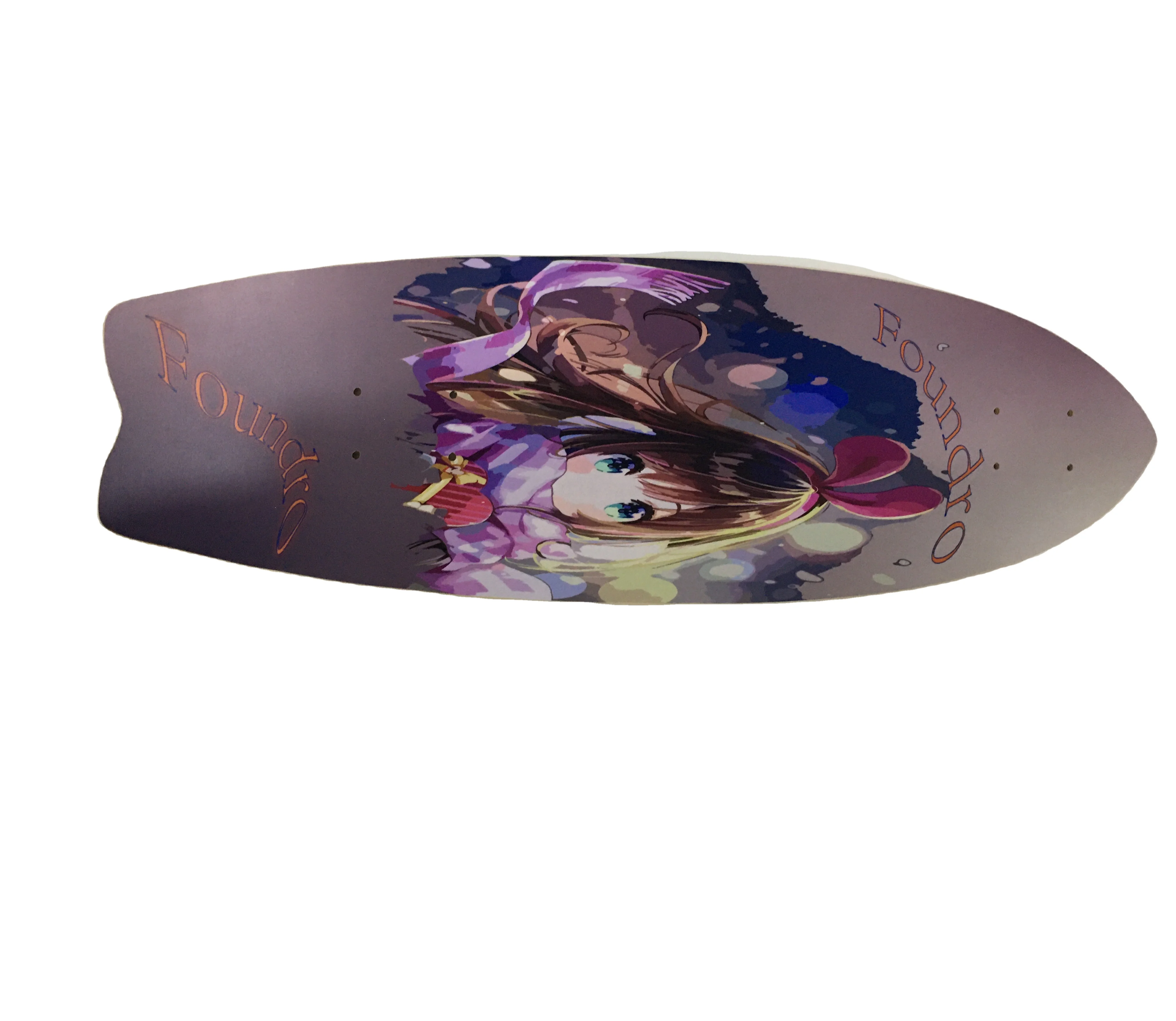 Hot Selling Best Price Canadian Maple Customizable Color Customizable Shape Blank Tech Deck Skateboard