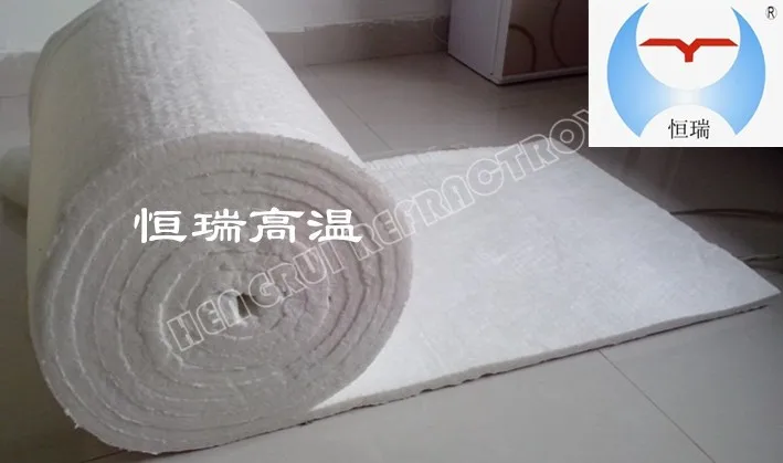 ceramic fiber HengRui 1430Zr  high temp ceramic fiber insulation blanket for Industrial kiln lining