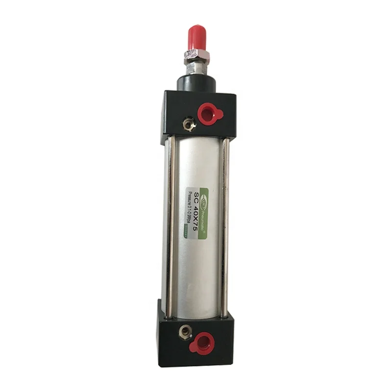 Airtac SC40*75 Double Acting Pneumatic Air Cylinder Standard Telescopic Piston Pneumatic Cylinder