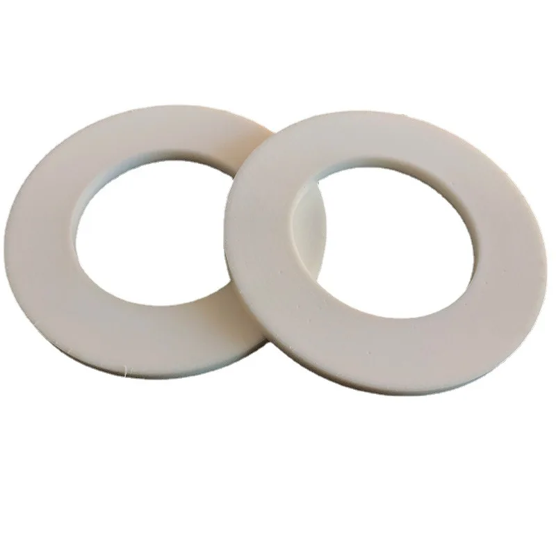 Manufacturing Custom 2mm Diameter Flat Round O ring Rubber Seal Washer White PU Mat Polyurethane Buffer Rubber Gasket