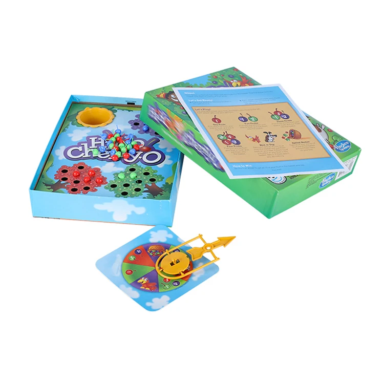 Custom Design Printing Best Quality Paper Kid Indoor Table Game Manufacture Educational Toys Board Game
