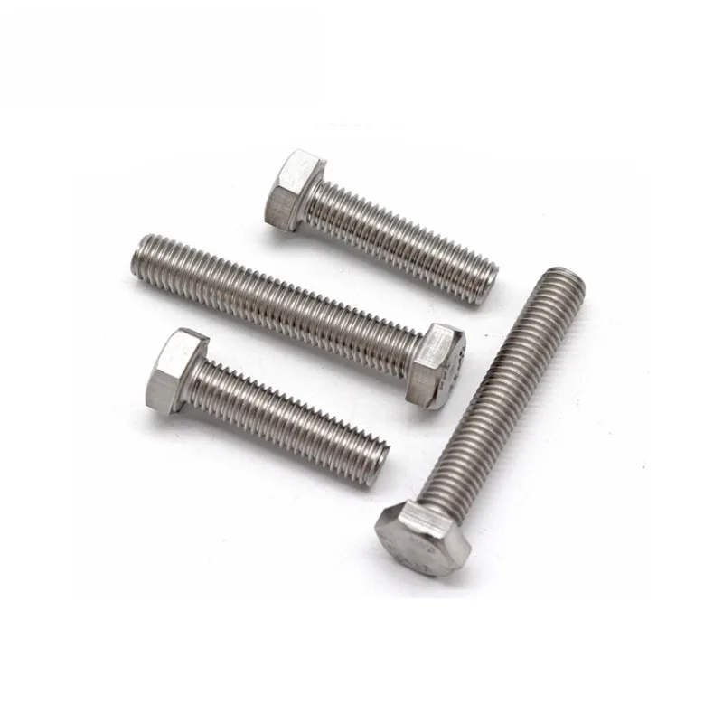 M6 M8 M10 stainless steel A2 SUS304 DIN933 full thread hex head hexagon bolt