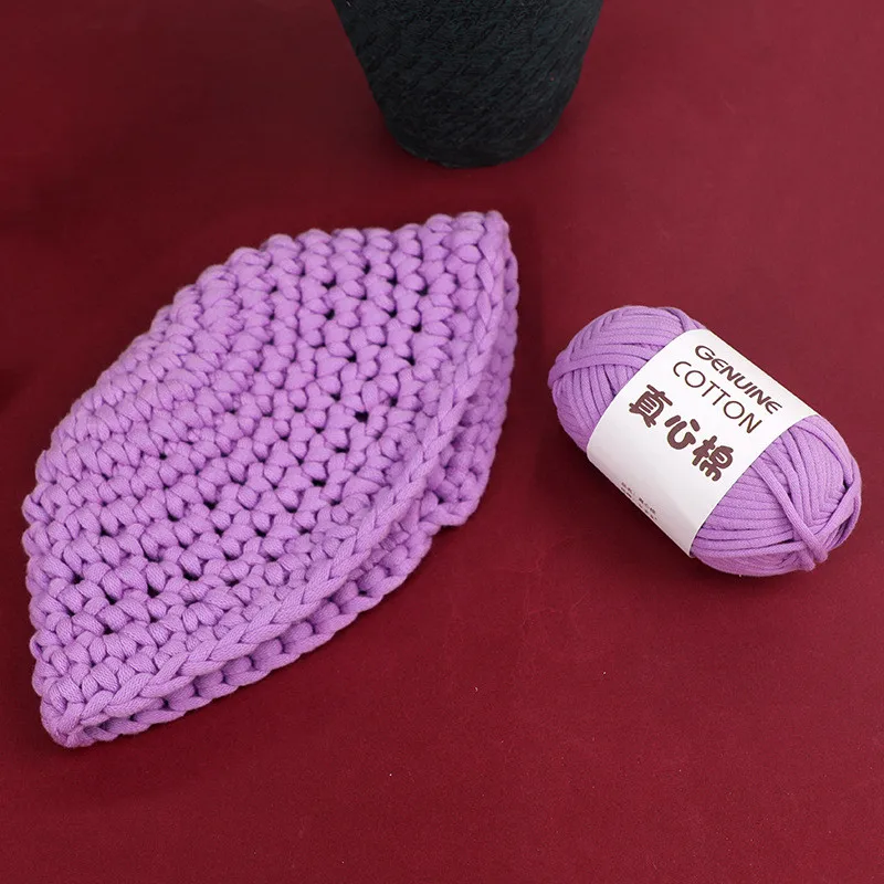 4mm Chunky Bags Baskets Genuine Cotton Stuffing Easy Peasy Yarn Crochet & Knitting Yarn for Beginners